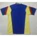 Club America 88/89 Home Yellow&Blue Soccer Jersey